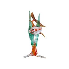 Miniature Murano Goldfish Hand Blown Glass Fish Approx 12cms high