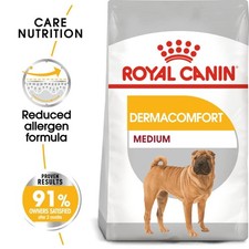 Royal Canin Medium Dermacomfort Dry Dog Food 12Kg - BBE 15/5/23