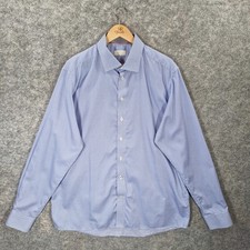 Eton Shirt Mens 46 18" White