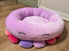 Squishmallows Purple Octopus Pet Bed Purple (Small)