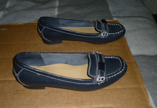 M & S Footglove Blue Leather