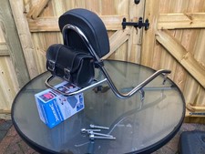 Chrome Sissy Bar Backrest with