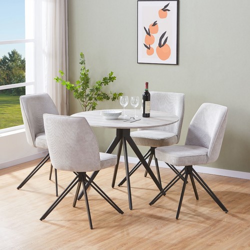 Aspen grey oak effect round - effect,