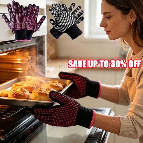 Pair oven gloves heat - pair,
