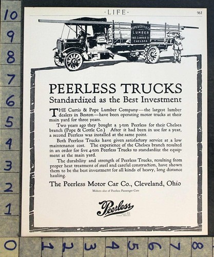 1913 peerless motor car - motor, truck