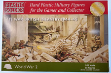 WW2020002 1/72 LATE WAR BRITISH INFANTRY 1944-45 Plastic Soldier New In Box WW2