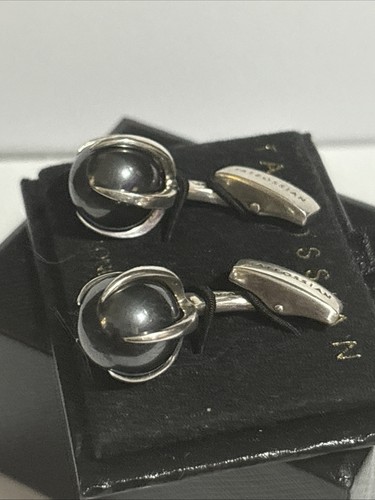 Tateossian silver hematite - tateossian,