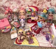 Kindi Kids Dolls, Shop, Scooter, Fridge, Doctor Set (Large Bundle)