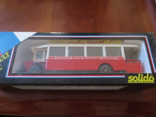 Solido autobus renault - 1/50,