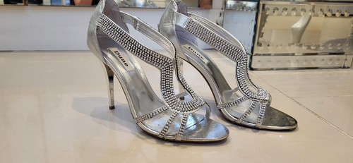 Dune diamante silver - diamante, leather