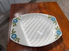 VINTAGE  J&G MEAKIN Topic Serving Platter  Ironstone England