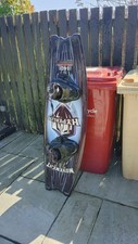 wakeboard with bindings for sale size 7/8 bindings