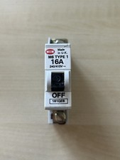 MEM QEB 16 Amp Type 1 Circuit Breaker M6 161QEB 240/415V Mcb 1