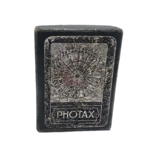 Vintage photax exposure - photax,