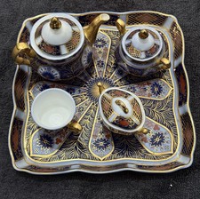 roselle occ & co staffordshire Small Tray & Ornaments