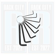 Allen Key Set Hex Metric 8pc