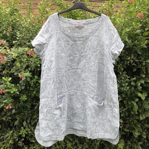 Sahara linen tunic - size, l