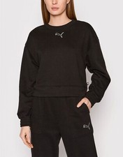 Women's Puma 2-Piece Loungewear Tracksuit Set Cotton Relaxed Fit Size S