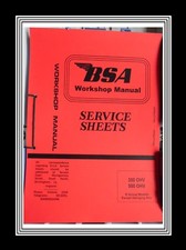 BSA WORKSHOP MANUAL Service