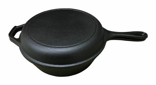 Cast iron saucepan - saucepan,