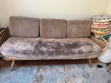 ERCOL DAYBED STUDIO COUCH MID CENTURY BLONDE WOOD