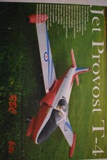 R/C Wood Kit Jet Provost T-4