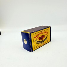 Matchbox Lesney 61a Ferret Scout Car Empty Original Box