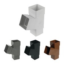 Square UPVC Downpipe Gutter