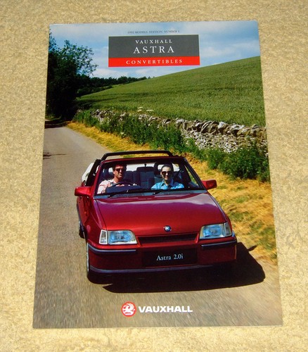 Vauxhall astra mk2 convertible - vauxhall,