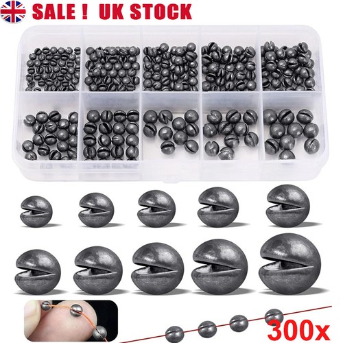 300pcs fishing sinker set - fishing,