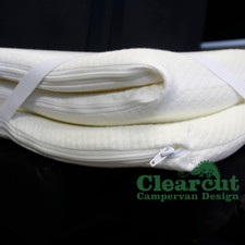 Camper Memory Foam Mattress Topper 150cm x 180cm wide x 50mm thick MIS939