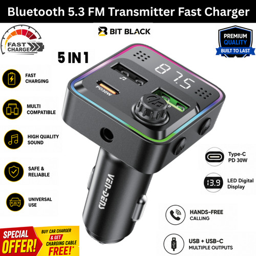 48w bluetooth car fm - bluetooth,