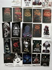 Gothic Style  Birthday Cards