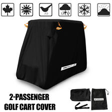 Heavy Duty Waterproof 2 Seater Golf Cart Buggy Cover Fit For Yamaha EZ Go Club