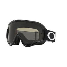 Oakley O Frame MX Goggle Jet Black - Dark Grey Lens
