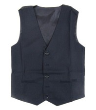 Childrens boys waistcoat navy - childrens,