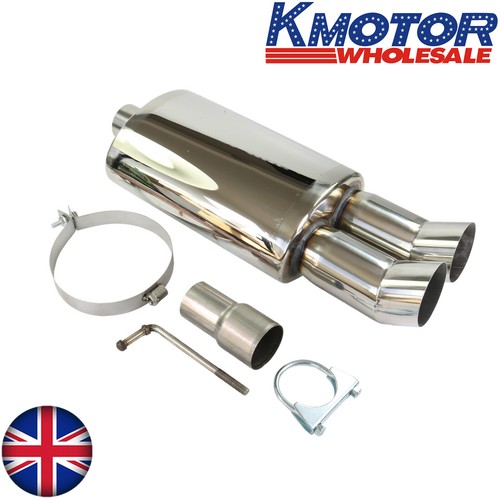 Twin stainless steel tip - stainless,