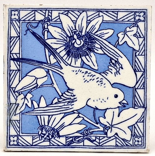 Antique fireplace tile - fireplace,