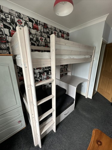 Thuka high sleeper bed - bed, with