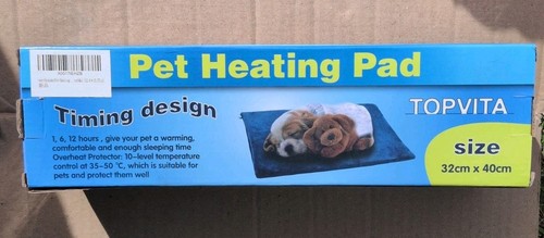 Heated timed pet mat bed - timed,