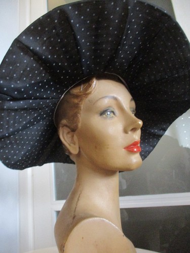 Vintage french hat 1950s - vintage,