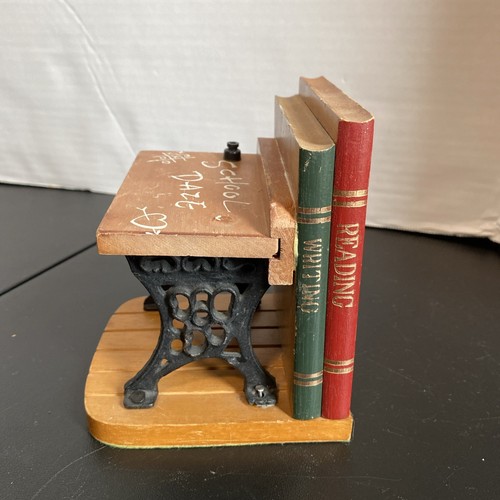 School desk bookend - desk,