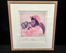 SIGNED LESTER PIGGOTT PRINT By