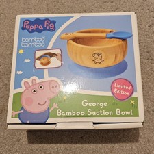 Peppa Pig Bamboo Baby Suction