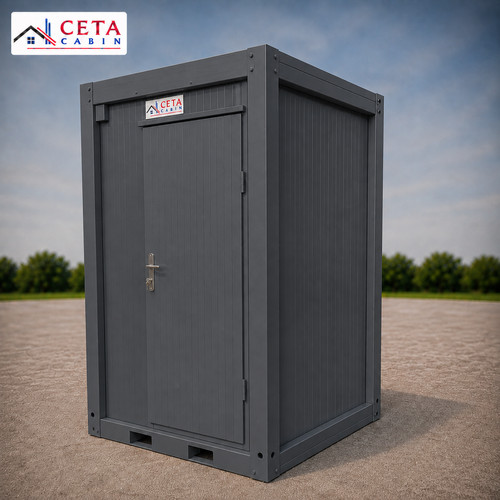 Single toilet cabin portable - single, |