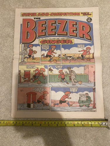 Beezer 1317 large - (1981),