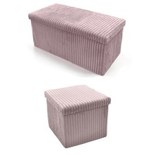 Folding Ottoman Storage Box