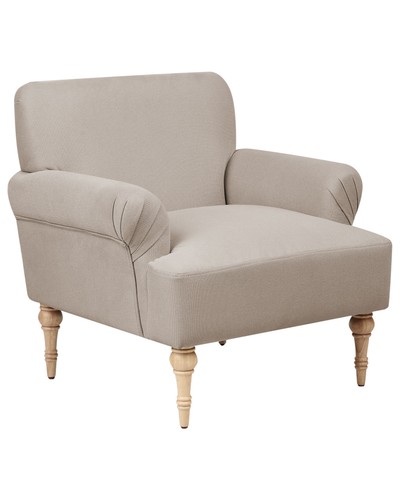Armchair fredros fabric taupe - armchair,