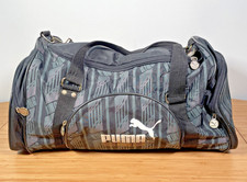 Puma King Large Holdall Bag Vintage Retro 1990's Football Sports Gym Black Gold