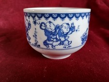 Blue And White Japanese Tea Bowl